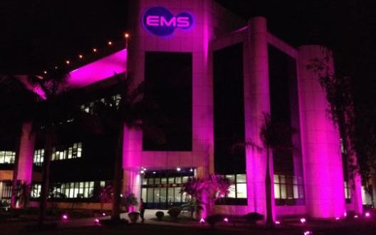 EMS adere ao rosa em campanha de prevenção ao câncer de mama