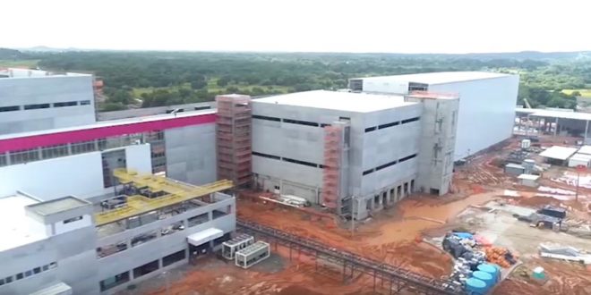 Vídeo traz evolução da obra da nova fábrica do Aché em Pernambuco