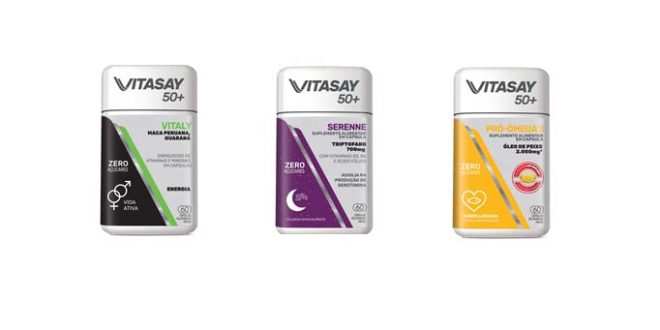 Lançamento: Conheça os novos produtos da linha Vitasay50+