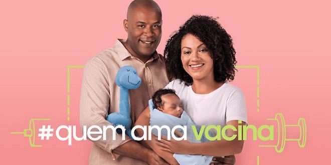 Campanha alerta sobre a importância de pais, mães e cuidadores na vacinação dos filhos
