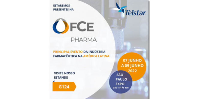 Telstar Brasil estará na FCE Pharma 2022